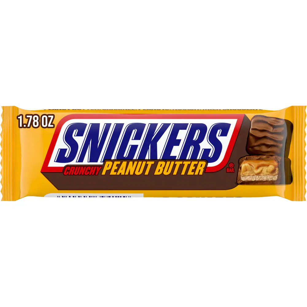 Snickers Peanut Butter Chocolate Candy Bar, 1.78 oz