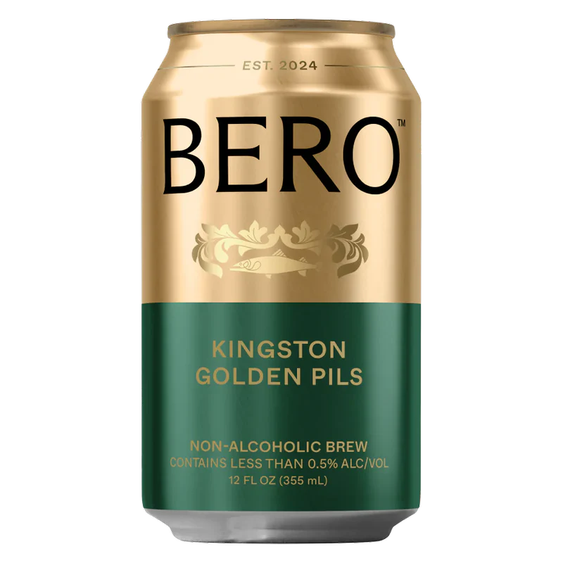 BERO - "Kingston Golden" Non-Alcoholic Pilsner, 12 oz