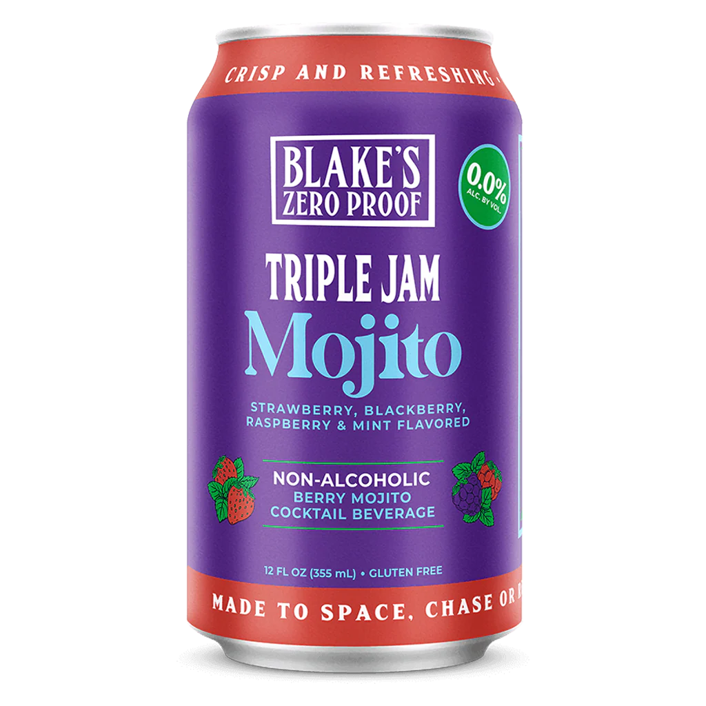 Blake’s Zero Proof Triple Jam Mojito Sparkling Mocktail, 12 oz