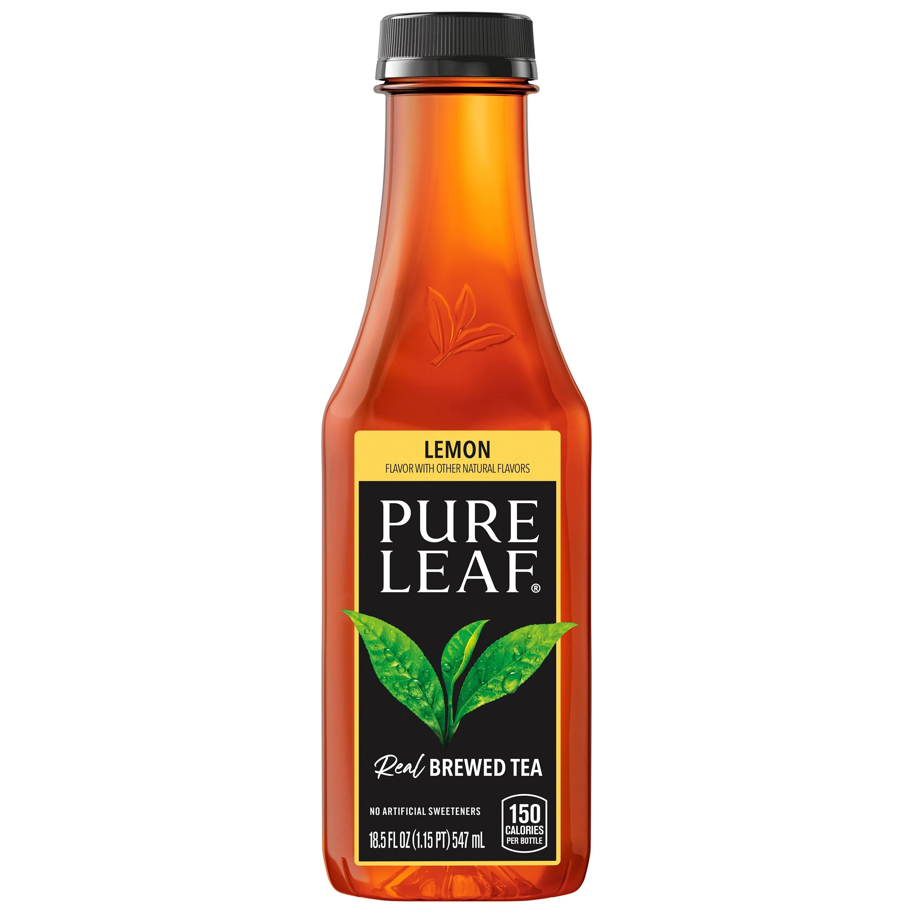 Pure Leaf Iced Tea, Lemon, Real Brewed Tea, 18.5 Fl Oz Bottle